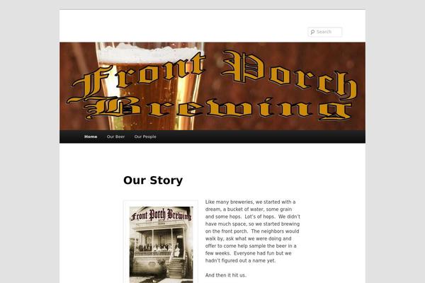 Twenty Eleven theme site design template sample