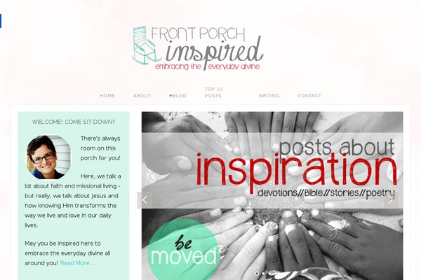 frontporchinspired.com site used Adorn