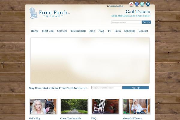 frontporch theme websites examples