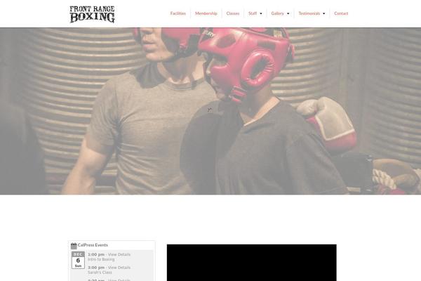 Gymboom theme site design template sample