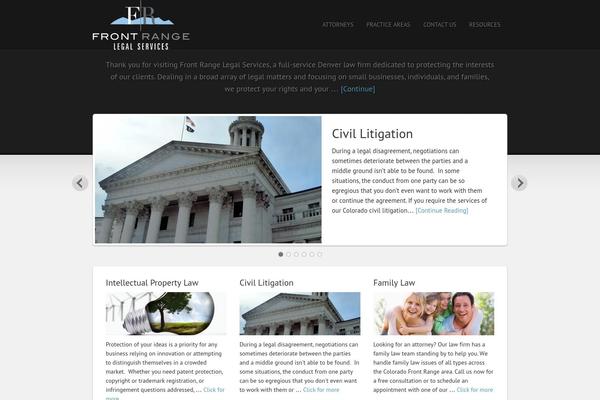 Agency Theme theme site design template sample