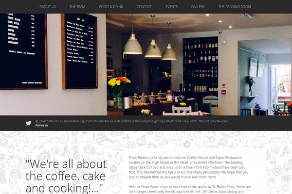 frontroomseaford.co.uk site used Pixeldot