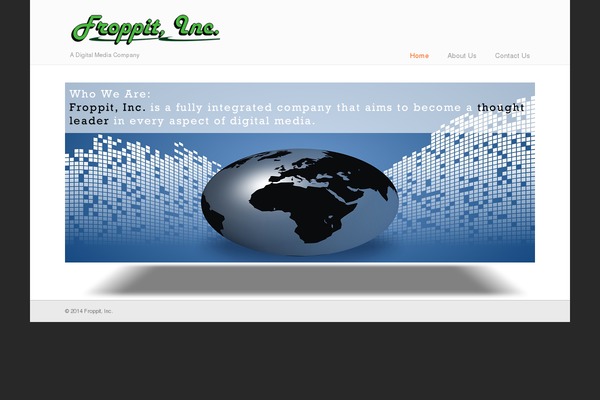 Vantage theme site design template sample