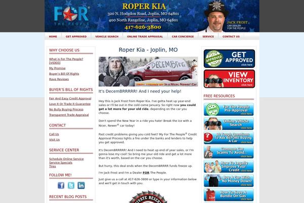frostforthepeople.com site used Wpmu Dixi