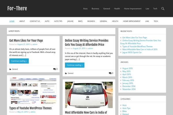 Momentous Lite theme site design template sample