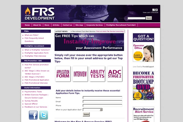 Site using Thrive-quiz-builder plugin