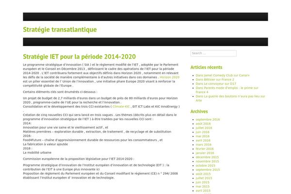StrapVert theme site design template sample