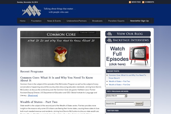 frtv.org site used Streamline_blue_20