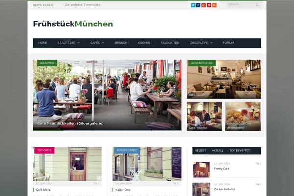 SmartMag theme site design template sample