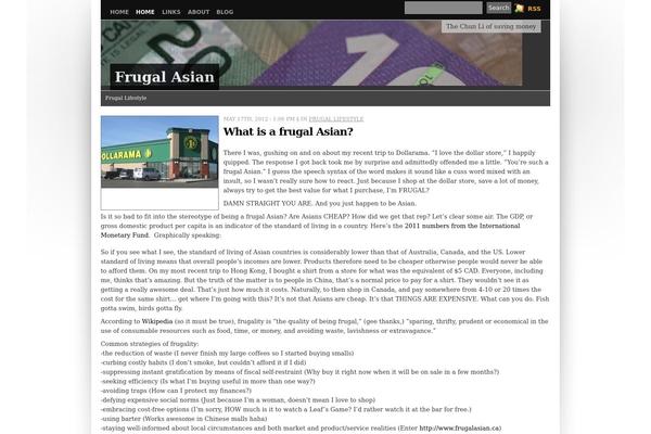 frugalasian.ca site used Vina