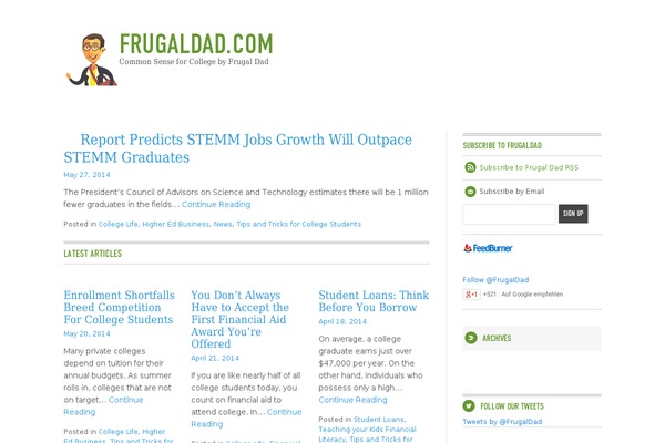 frugaldad.com site used Frugaldad_te