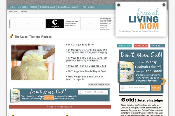 frugalfreebiesanddeals.com site used Frugalfreebiesdeals