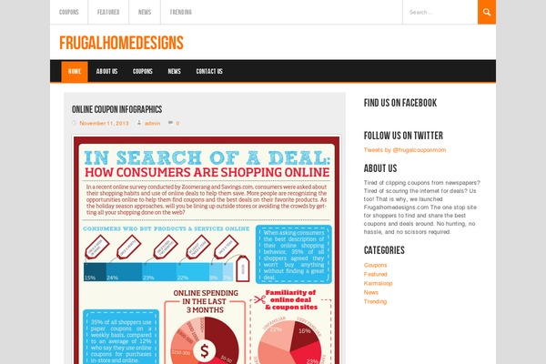Koenda theme site design template sample