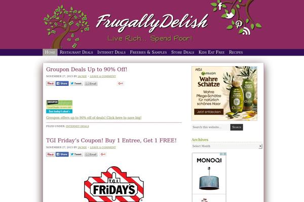 Contango theme site design template sample