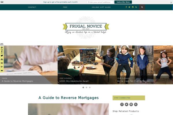 Hemlock Child theme site design template sample