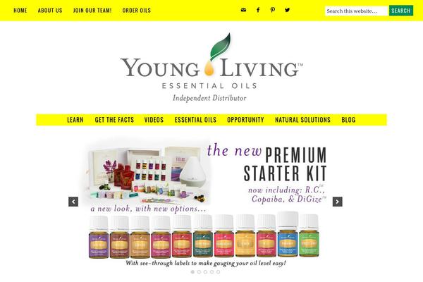 Zinnia theme site design template sample