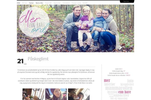 Folioway theme site design template sample