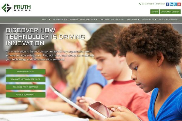 fruthgroup.com site used Liquida