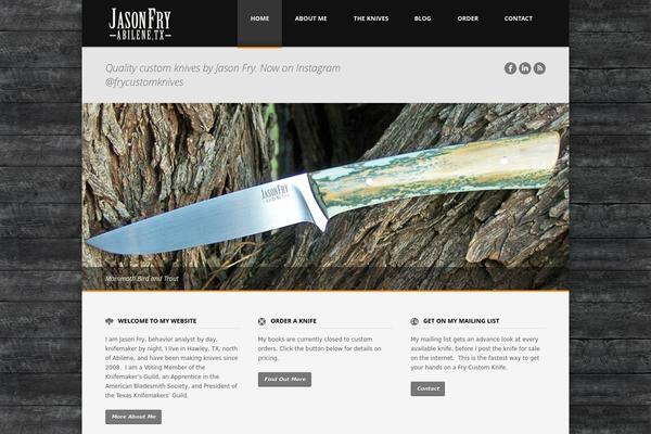Brave theme site design template sample