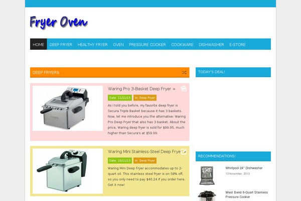 Blogster theme site design template sample