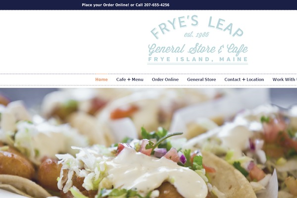 Frisco theme site design template sample