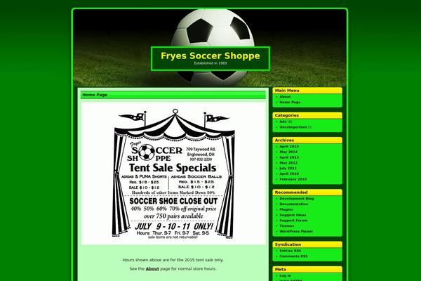 fryesoccer.com site used Soccer