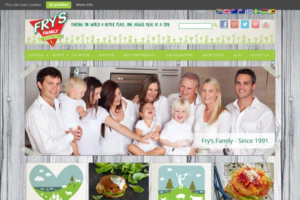 frysvegetarian.co.uk site used Frys