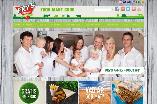 frysvegetarian.se site used Frys