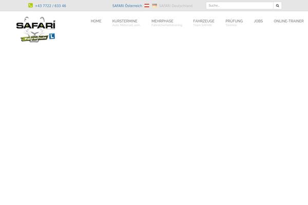 Safari theme site design template sample