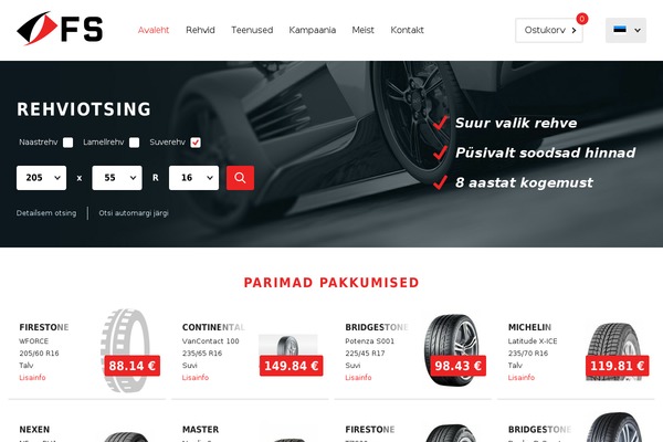 Fs theme site design template sample