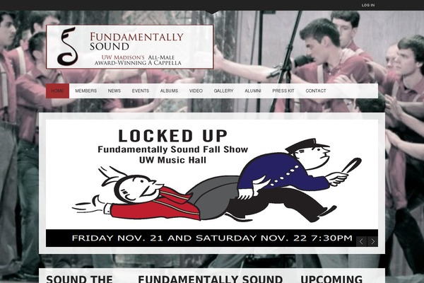 Soundboard theme site design template sample
