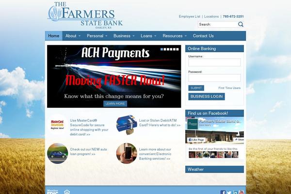 Site using Banksite-slider plugin