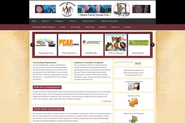 GrungeMag theme site design template sample