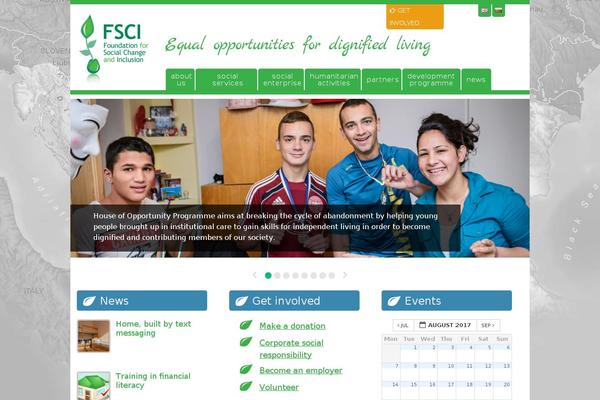 Magazine theme site design template sample