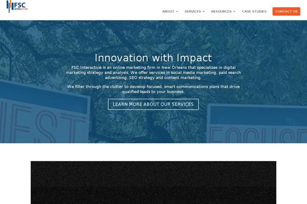 fscinteractive.com site used Fsc-divi-child