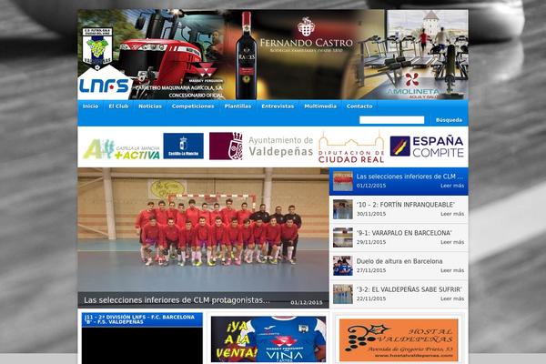 fsciudaddelvino.com site used Footballclub-2.5.3.2
