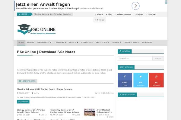 Site using Sphere-post-views plugin