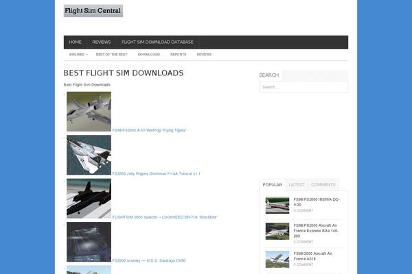 Publisher theme site design template sample