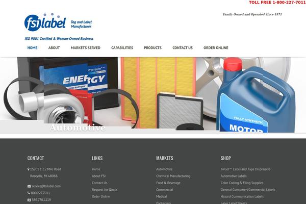 Venedor theme site design template sample