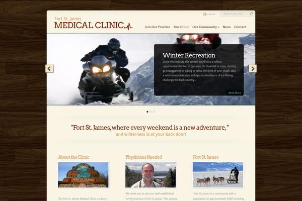 Chameleon theme site design template sample