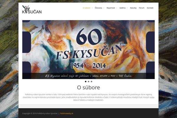 Intuition theme site design template sample