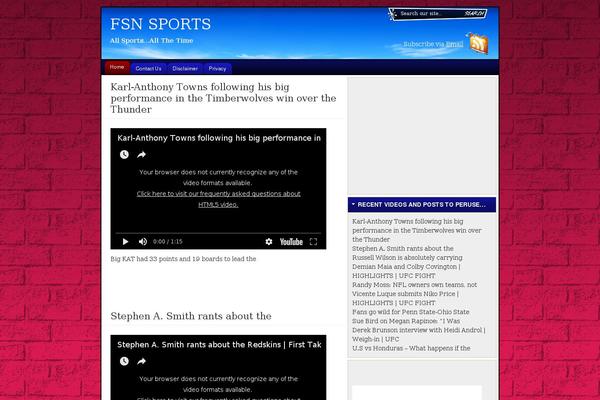 Flexibility3 theme site design template sample