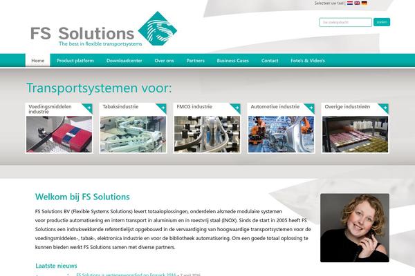 Standaard theme site design template sample