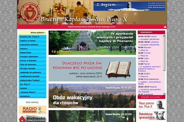 fsspx.pl site used Twenty-ten-child