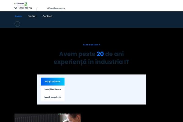 fsystems.ro site used Softo