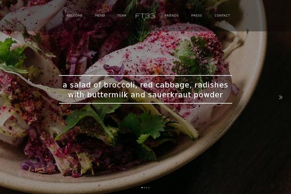 Café Pro theme site design template sample