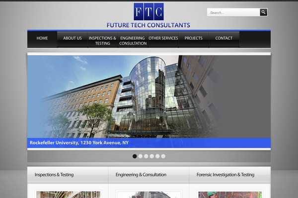Blakesley theme site design template sample