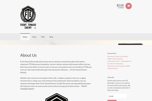 Peddlar theme site design template sample