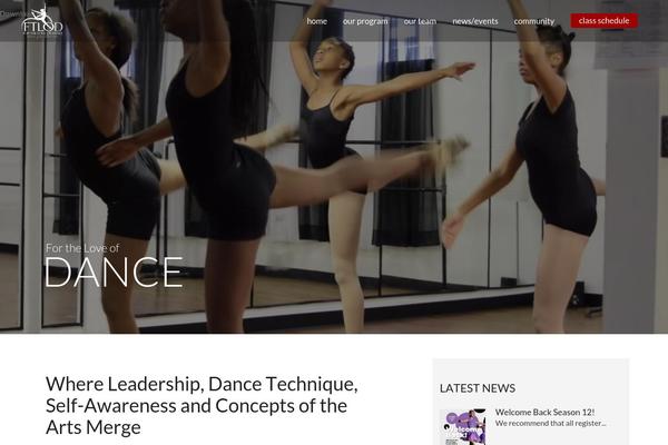 Bridge Child theme site design template sample
