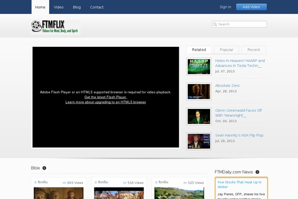ftmflix.com site used Videocrafttheme